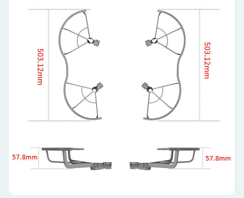 STARTRC Quick Install Anti-collision Propeller Guard for DJI Air 3S / Air 3