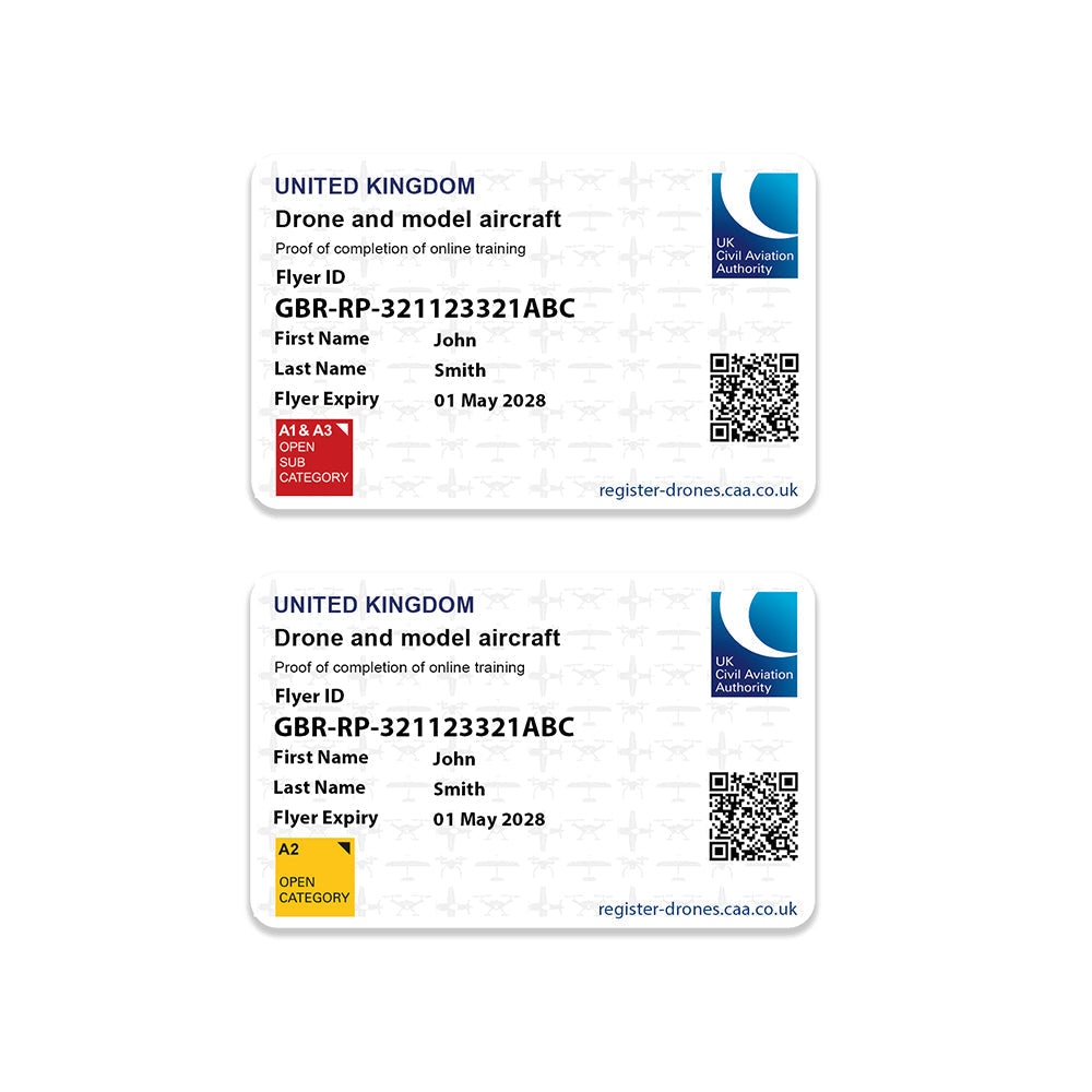 CAA Drone Flyer ID Card Bundle